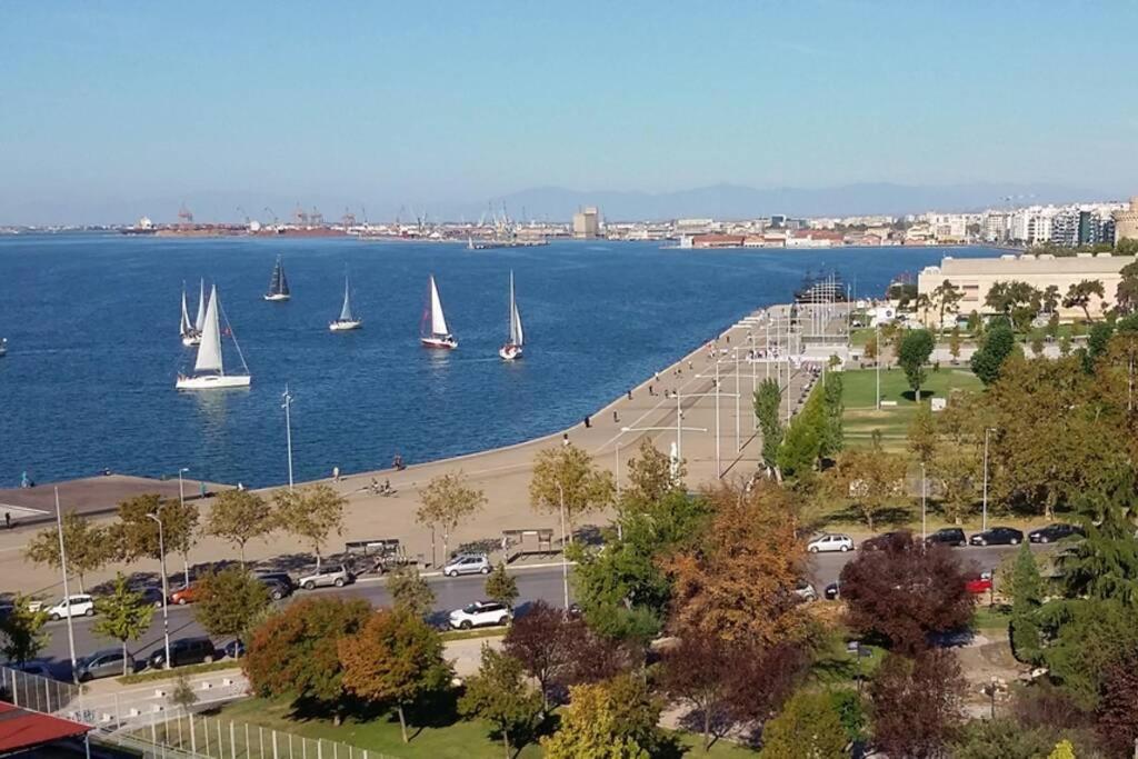 Sea & City Views, Aspa'S Apartment Thessaloníki Eksteriør billede